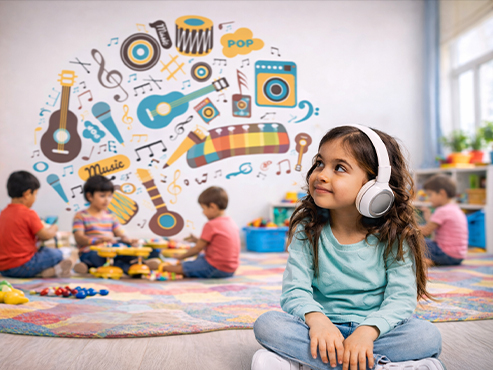 Music time with toddlers